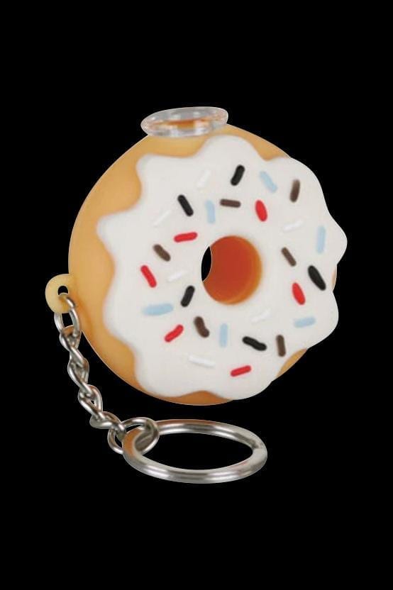 Silicone Donut One Hitter Keychain Pipe From $14.95 - Toker Deals