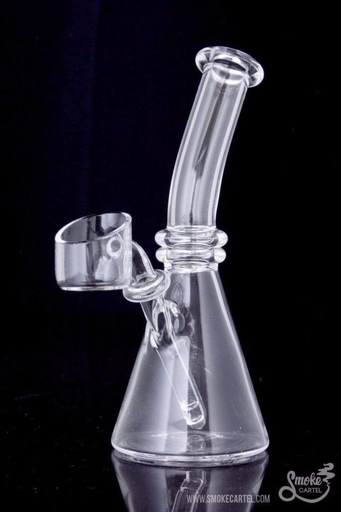 Shortie The Full Quartz Direct Mini Beaker Dab Rig From $46.00 - Toker ...