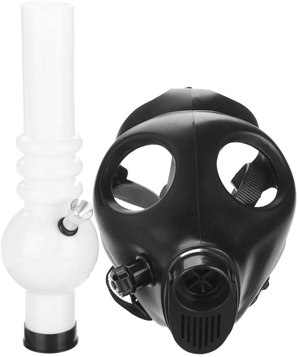 Amazon.com: Project X Classic Gas Mask Bong Adult Face with Pipe