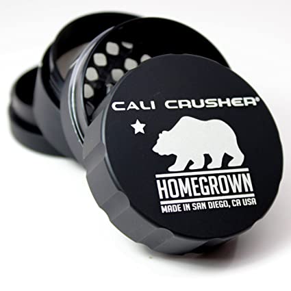 Buy Cali Crusher Homegrown 4 Piece Grinder Black Online at Low