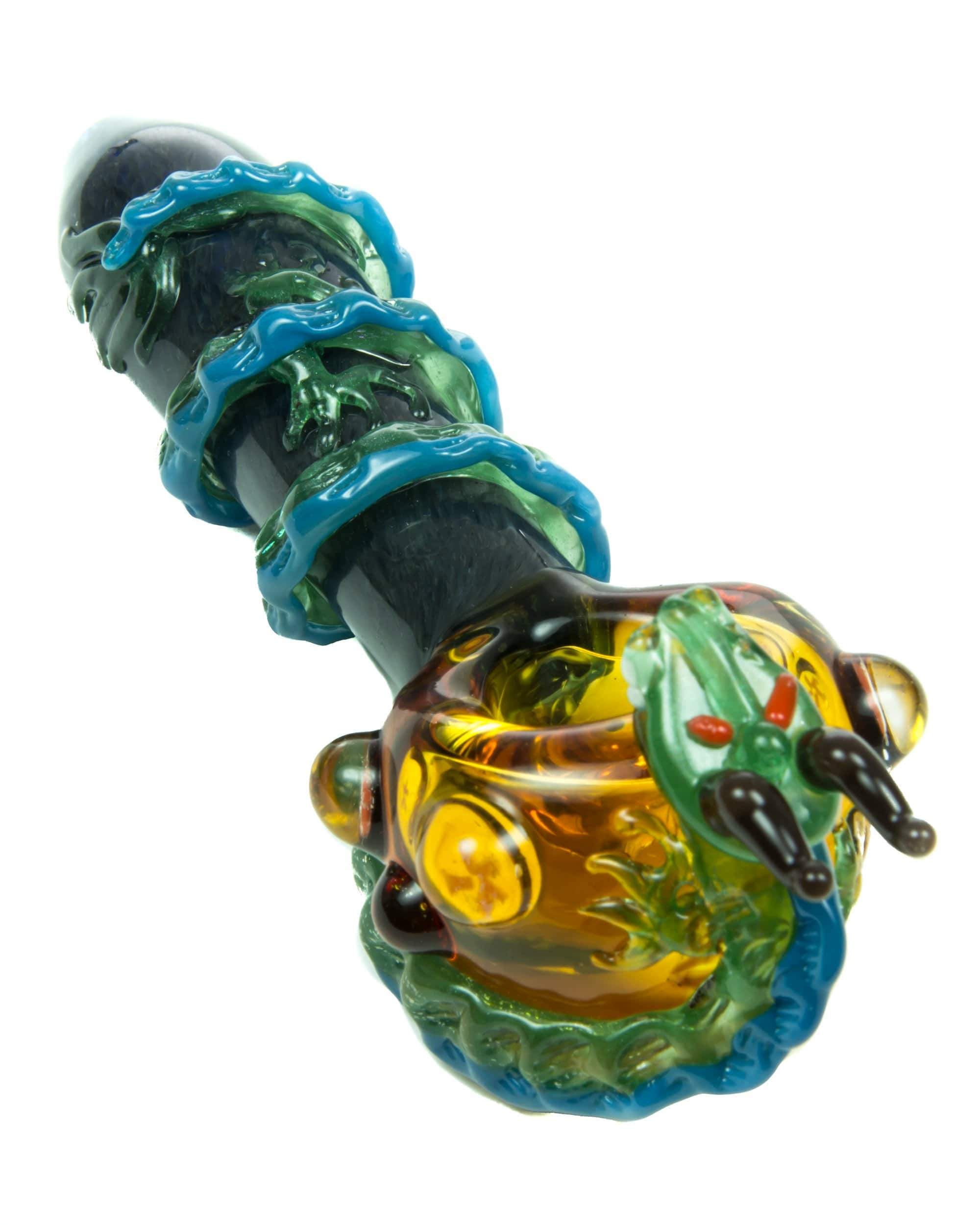 Empire Glassworks | Dragon Sphere Spoon Pipe – DankStop