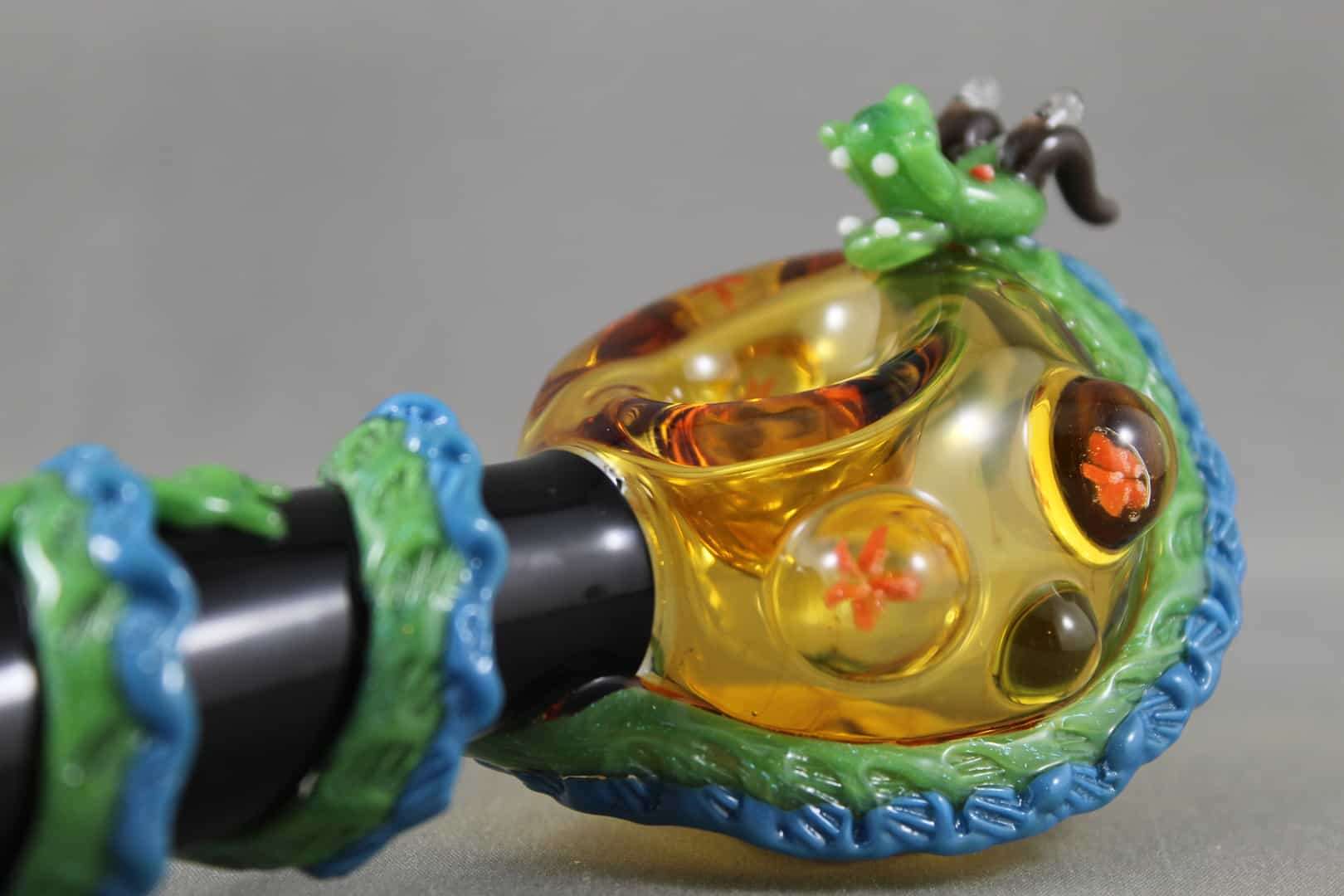 Empire Glassworks Dragon Spoon Pipe | Retro Relics Hemporium and