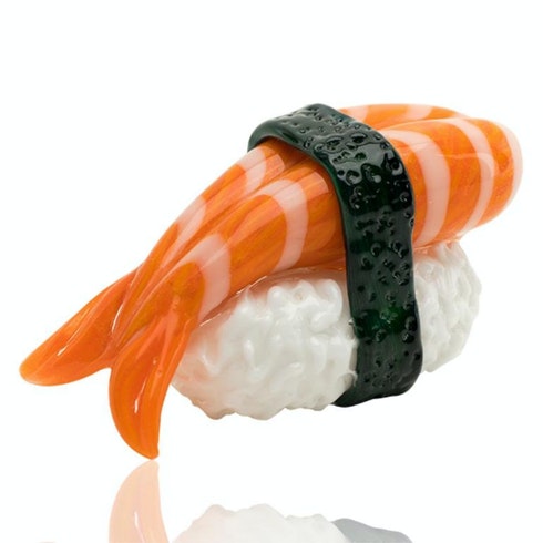 Empire Glassworks "Shrimp Nigiri" Sushi Hand Pipe | Leafly