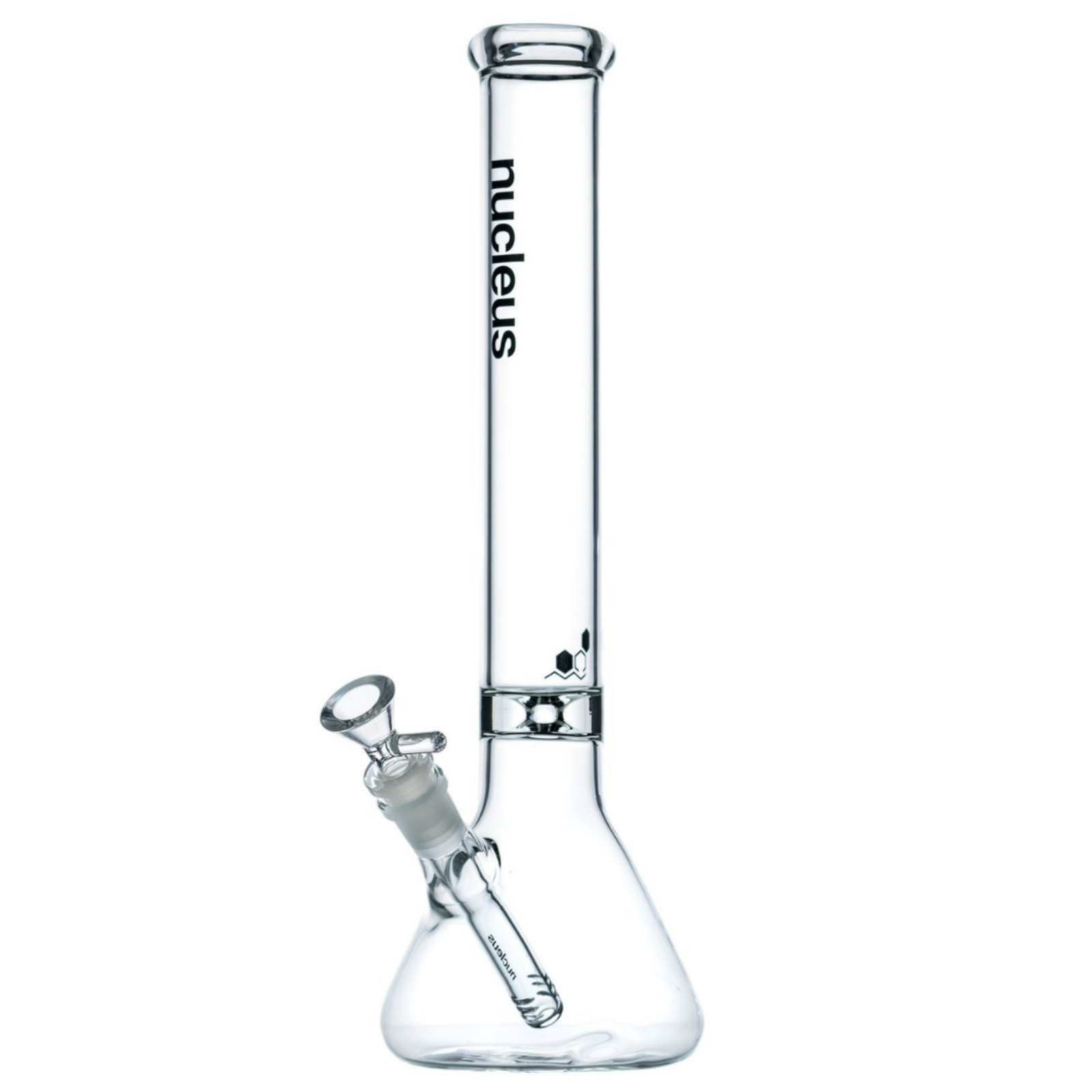 Nucleus Glass | 14" Classic Beaker Bong w/ Donut Style Ice