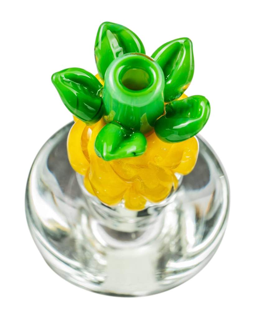 Pineapple Carb Cap for Puffco Peak – Everyone Does It US
