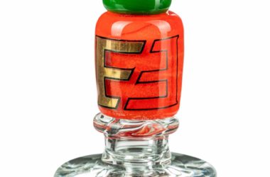 Sriracha Themed Carb Cap for Puffco Peak - Weed Reader