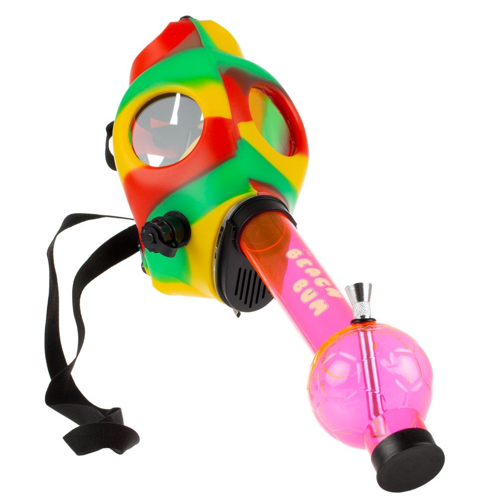 The Beach Bum Gas Mask Bong with Acrylic Tube | Grasscity.com