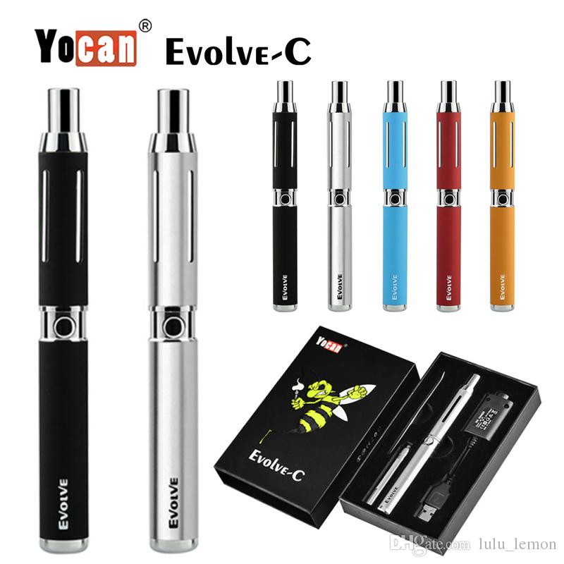 100% Original Yocan Evolve C Multicolor Starter Kits Empty Vape