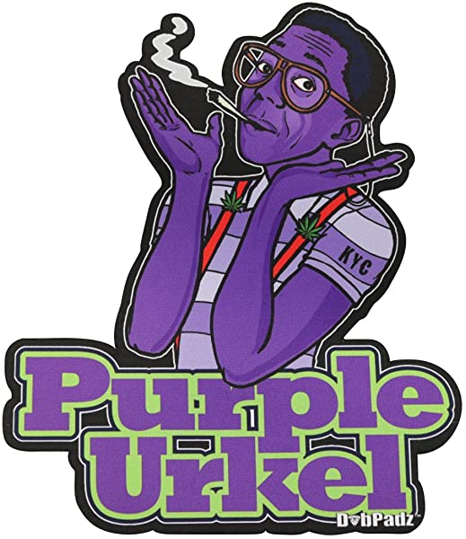 Amazon.com: DabPadz Die Cut Dab Mat - 10 / Purple Urkel: Health