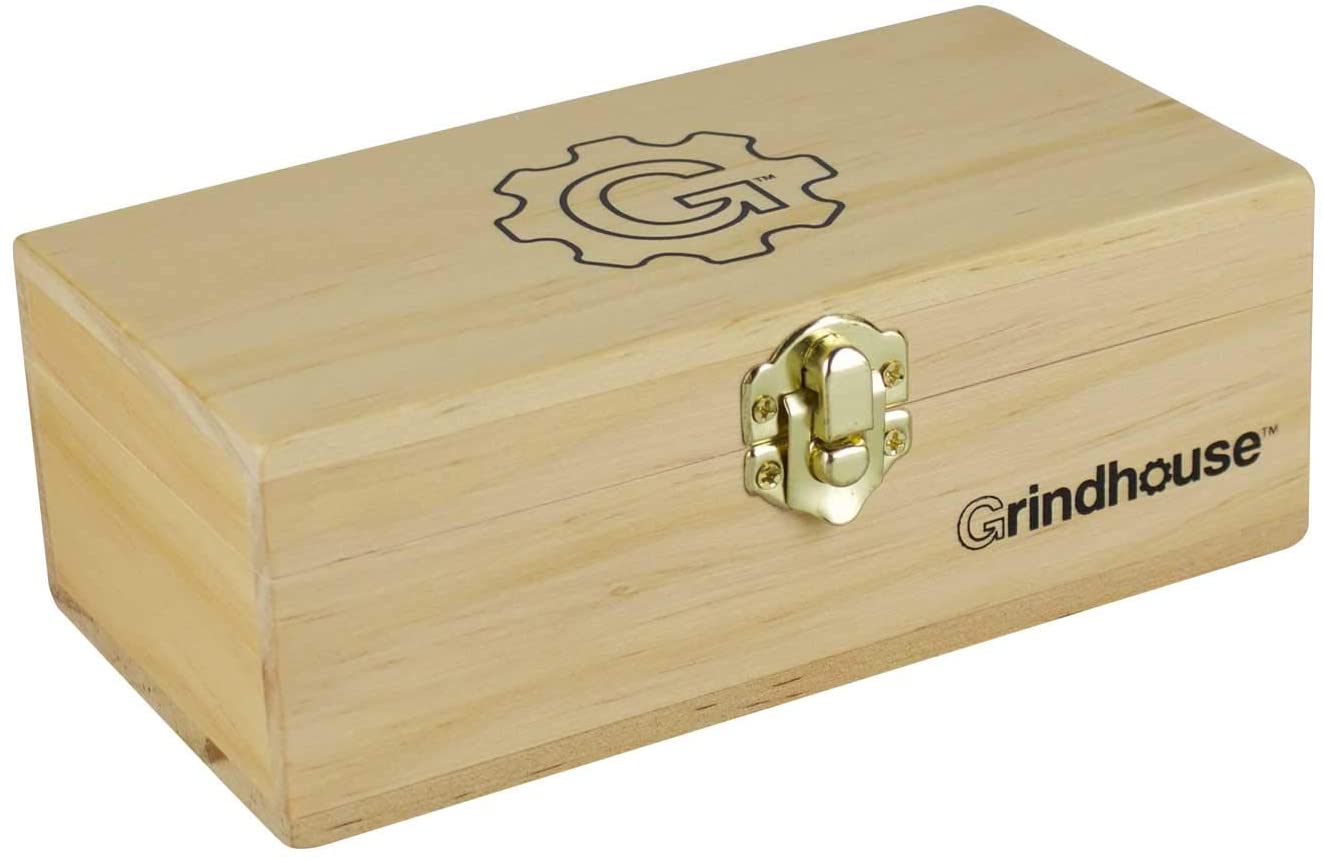 Amazon.com: Grindhouse Wood Storage Roll Box - Medium / 5"x7