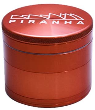 Amazon.com: Piranha Grinders 4 Piece 2.5" Spice Herb Grinder with