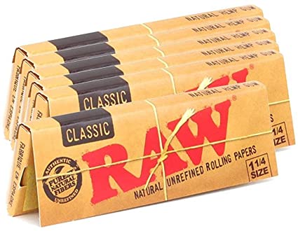 Amazon.com: Raw Unrefined Classic 1.25 1 1/4 Size Cigarette