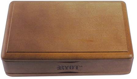 Amazon.com: RYOT 4x7” Solid Top Box in Walnut| Premium Wooden Box