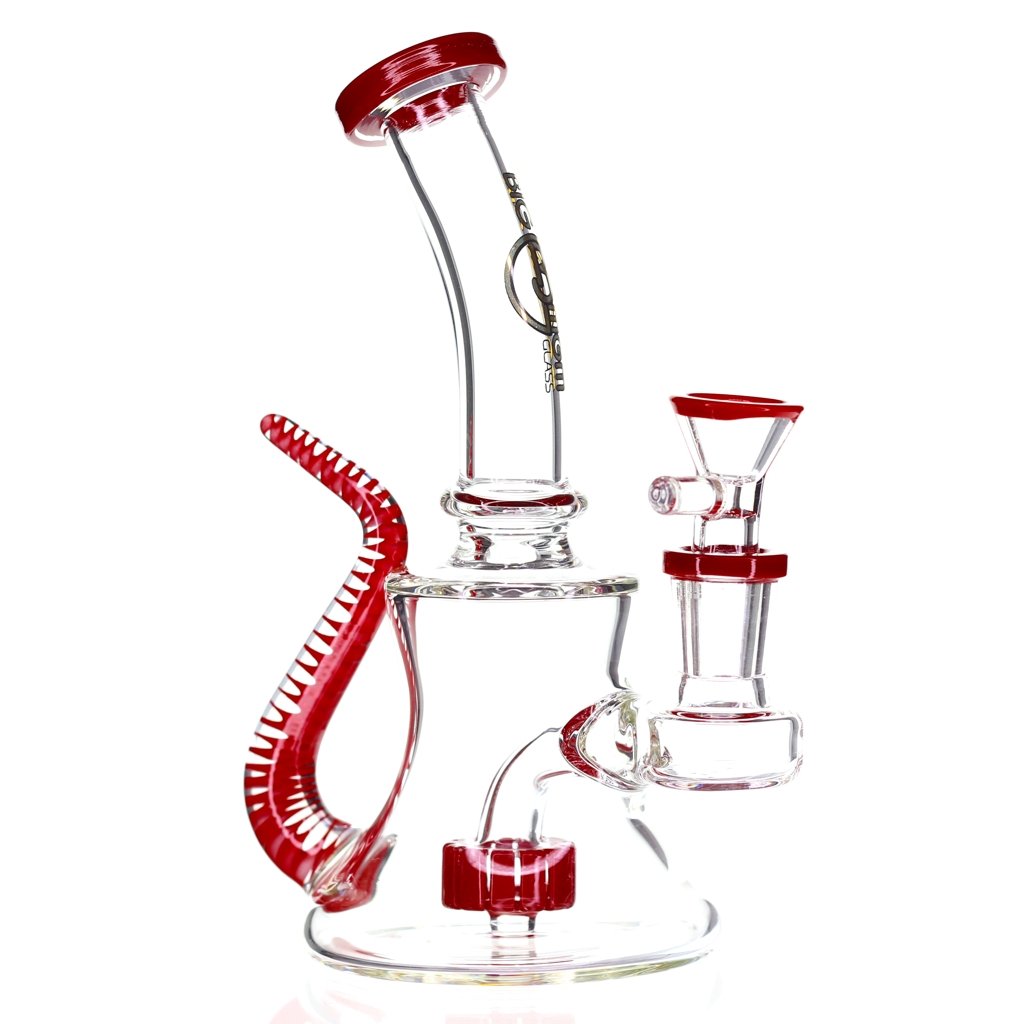 Big Momma Glass Horned Mini Beaker Bong – Daily High Club