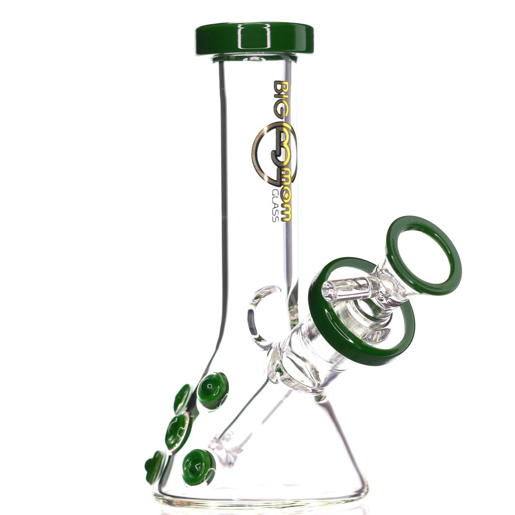 Big Momma Glass Spotted Mini Beaker Bong – Daily High Club