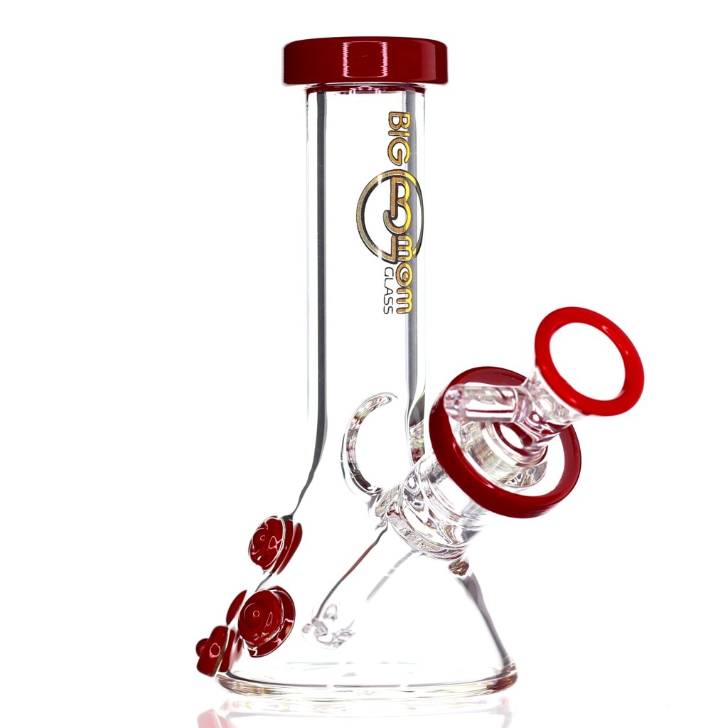 Big Momma Glass Spotted Mini Beaker Bong – Daily High Club