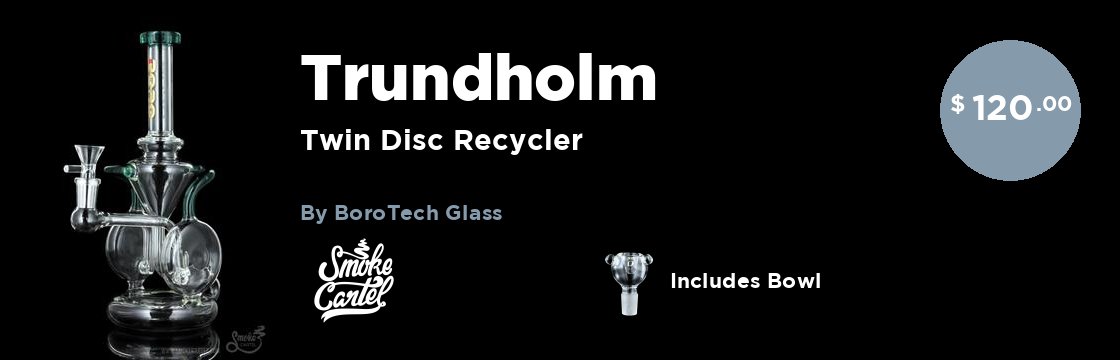 BoroTech Glass "Trundholm" Twin Disc Recycler