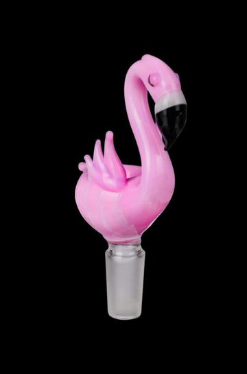 Empire Glassworks Pink Flamingo Bowl