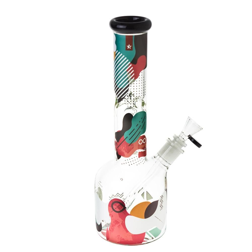 Famous Brandz Aquarius Bubble Base Ice Bong | 12 Inch | Grasscity.com