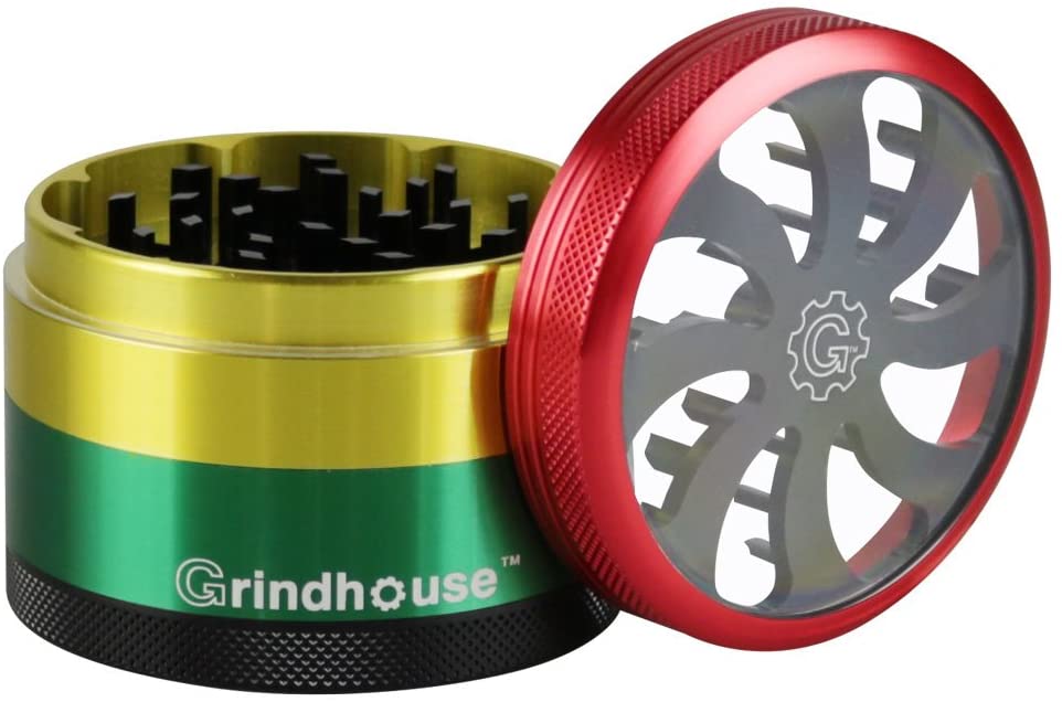 Grindhouse 4pc Turbine Grinder (Rasta): Amazon.ca: Home & Kitchen