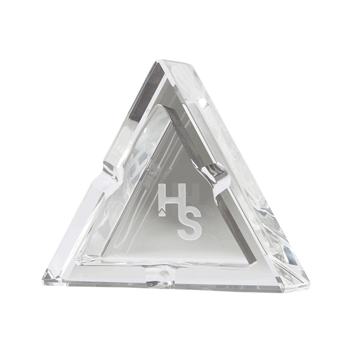 Higher Standards Crystal Glass Ashtray | Smoking Accessories