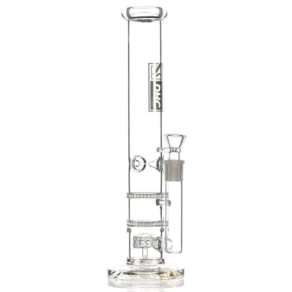 Honeycomb-Matrix Straight Tube Bong – Daily High Club