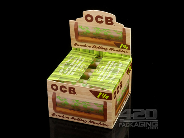 OCB 1 1/4 Size Bamboo Rolling Machines 6/Box