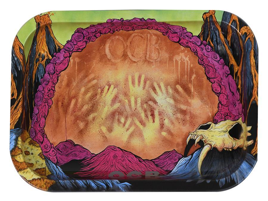 OCB Rolling Tray Early Man - 3 Sizes — Kush Cargo