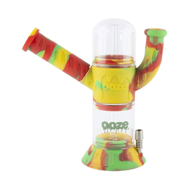 Ooze Cranium Silicone Glass 4-in1 Water Pipe