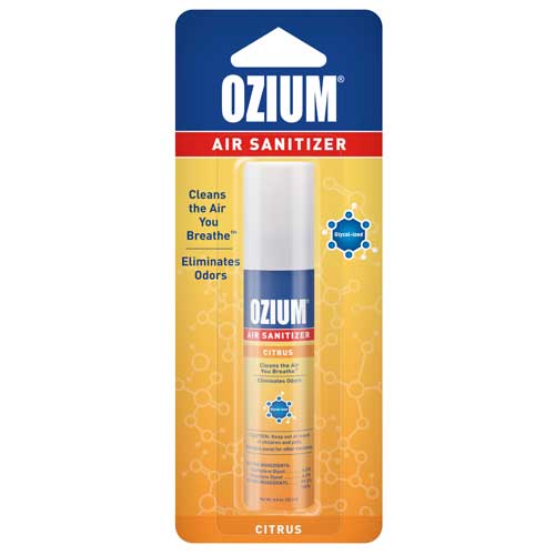Ozium Air Sanitizer - Citrus - 0.8 oz. Size 6 Per Case | Ozium
