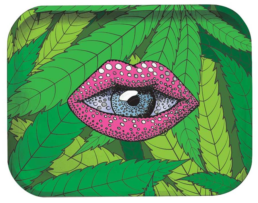 Pulsar Metal Rolling Tray - All Speaking Eye | Tray, Artistic