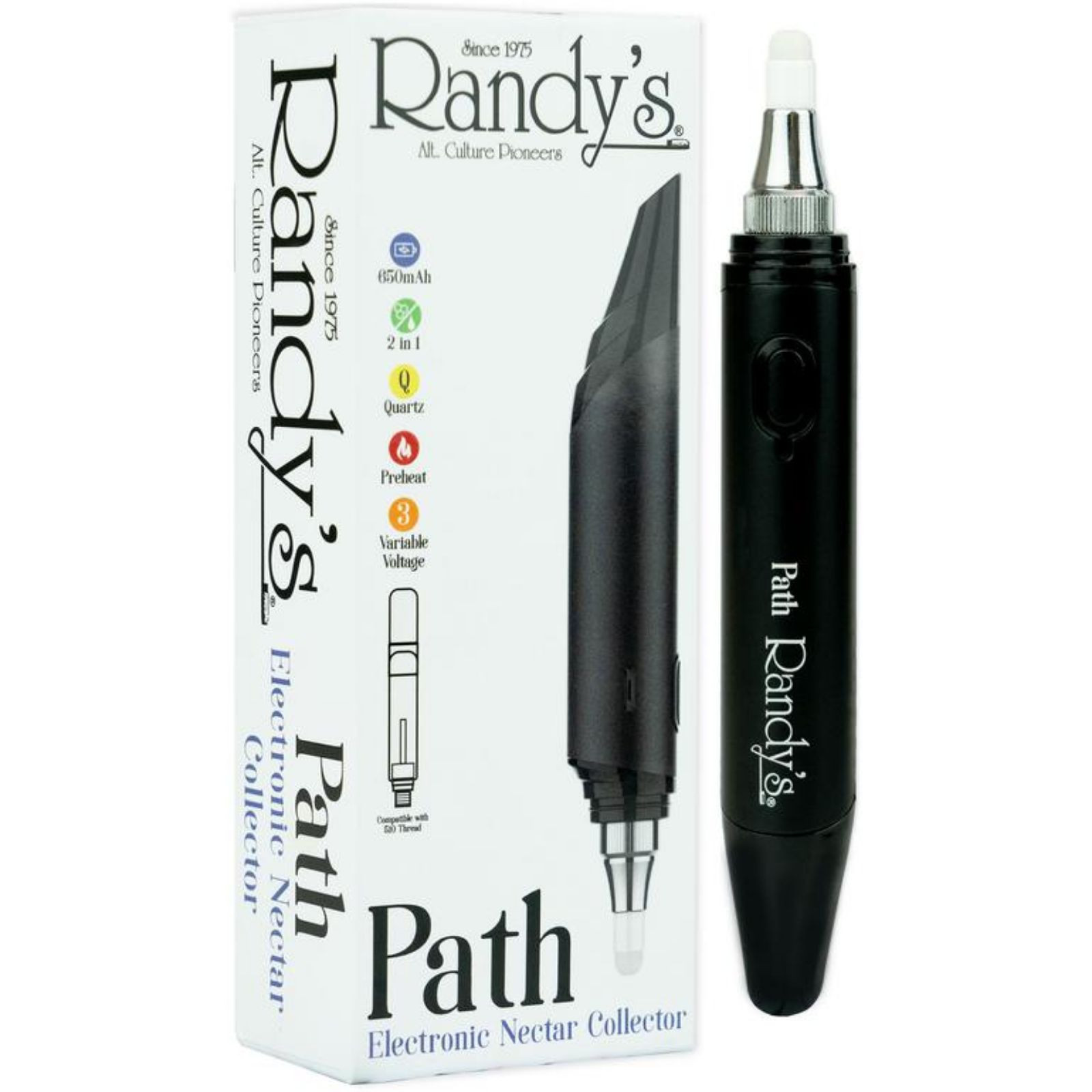 Randy's Path 2-in-1 Nectar Collector Vaporizer | Leafly