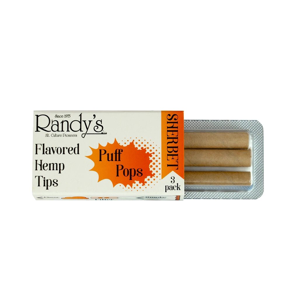 Randy's Puff Pops - Flavored Hemp Tips