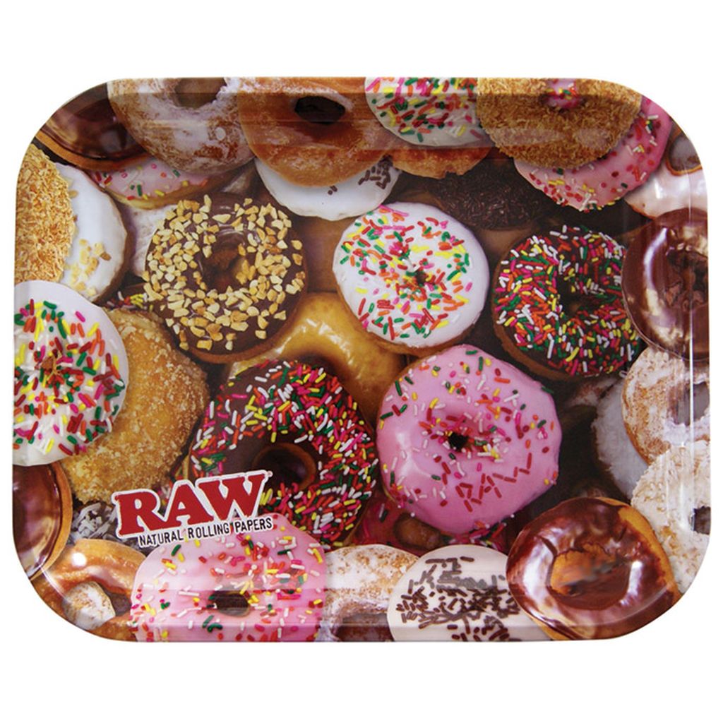 RAW Donut Tray LARGE, Rolling-Tray made of metal - Paperguru.de