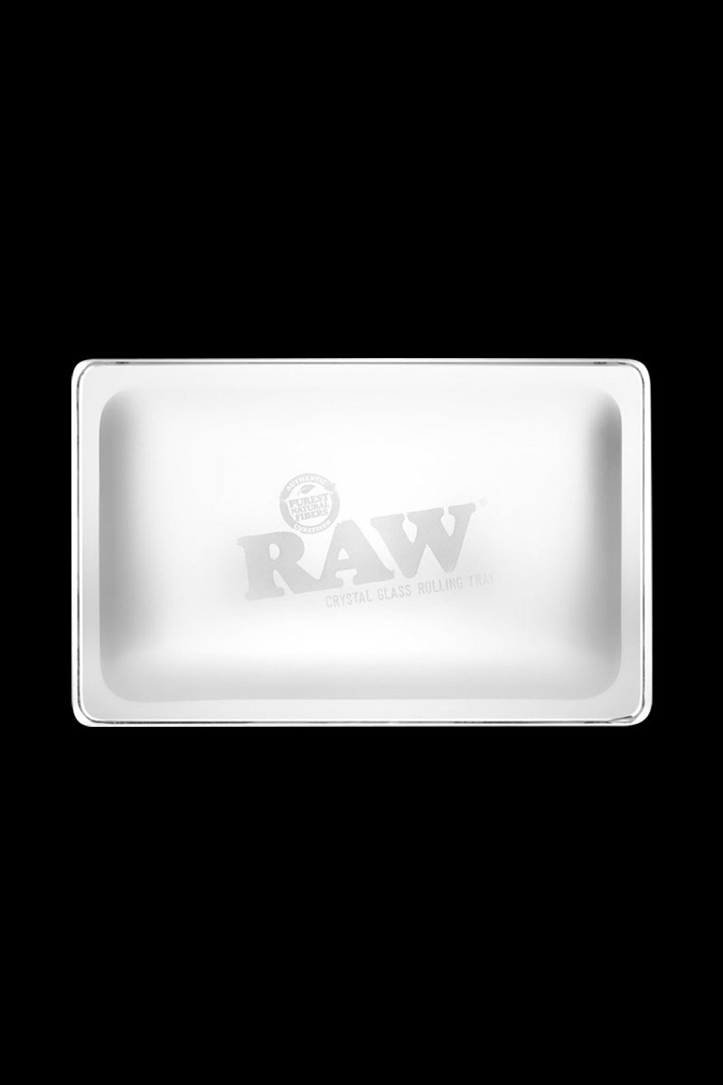 RAW Lead-free Luxury Crystal Glass Rolling Tray