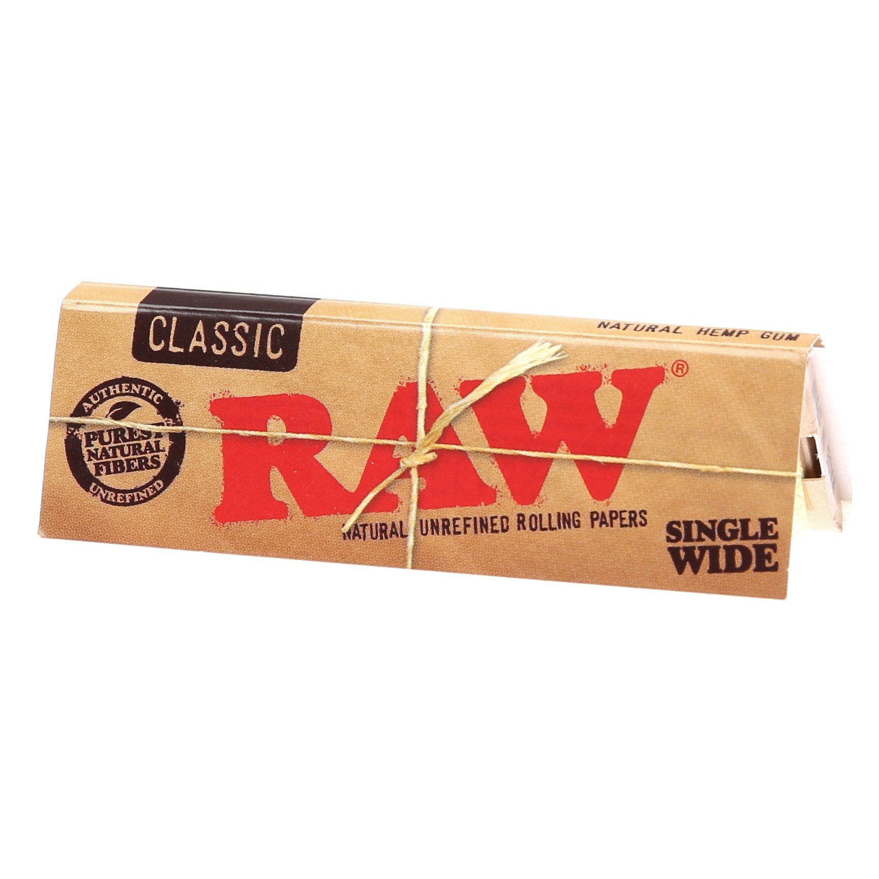 RAW Papers - Classic Single Wide Rolling Papers - Aqua Lab