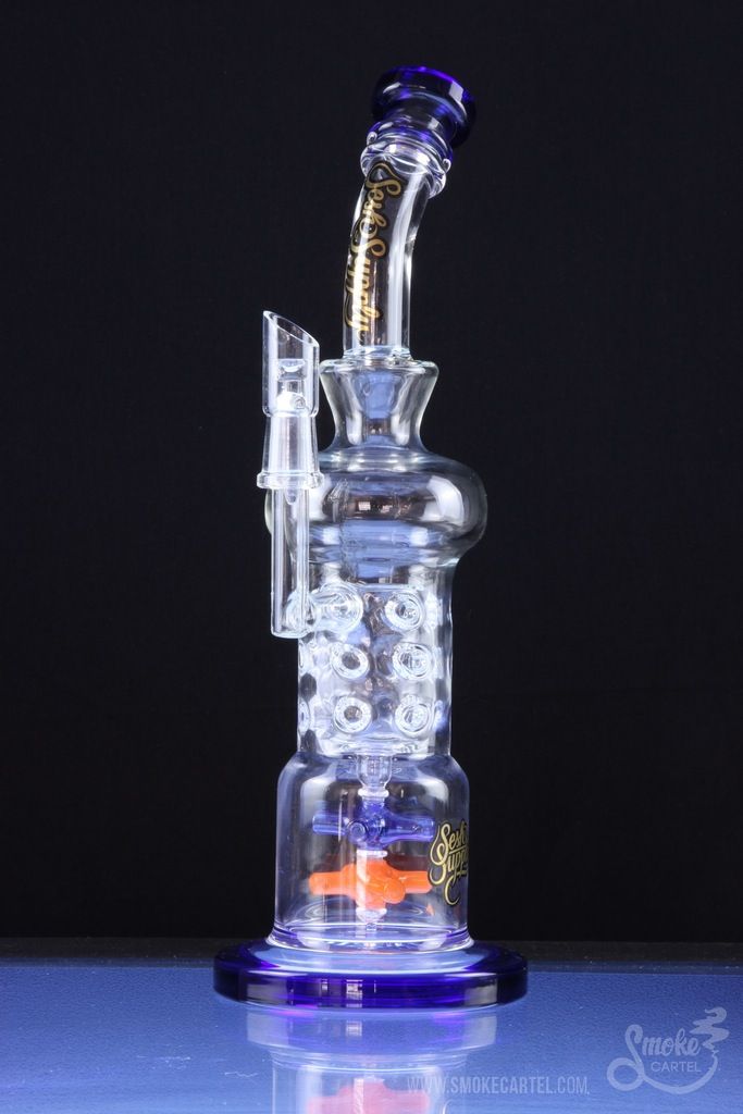 Sesh Supply "Aphrodite" Dual Propeller Perc Fab Concentrate Rig