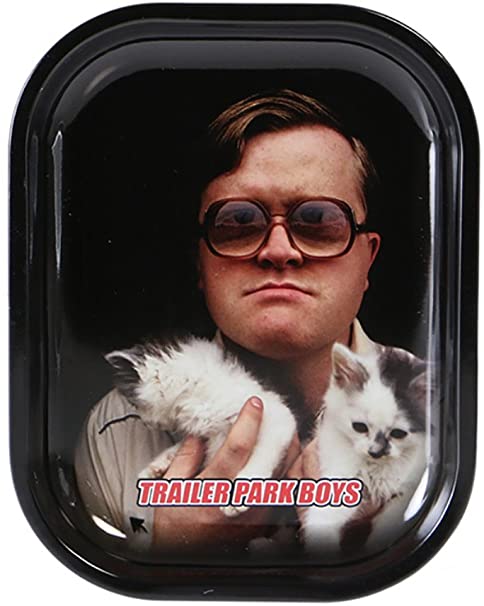 Trailer Park Boys Rolling Tray - Bubbles Kitty Graphic - Small