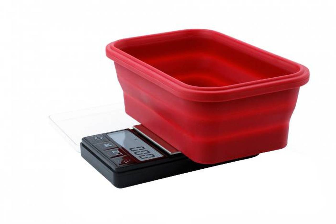 Truweigh - Crimson - Collapsible Bowl Scale 200g | bobhq