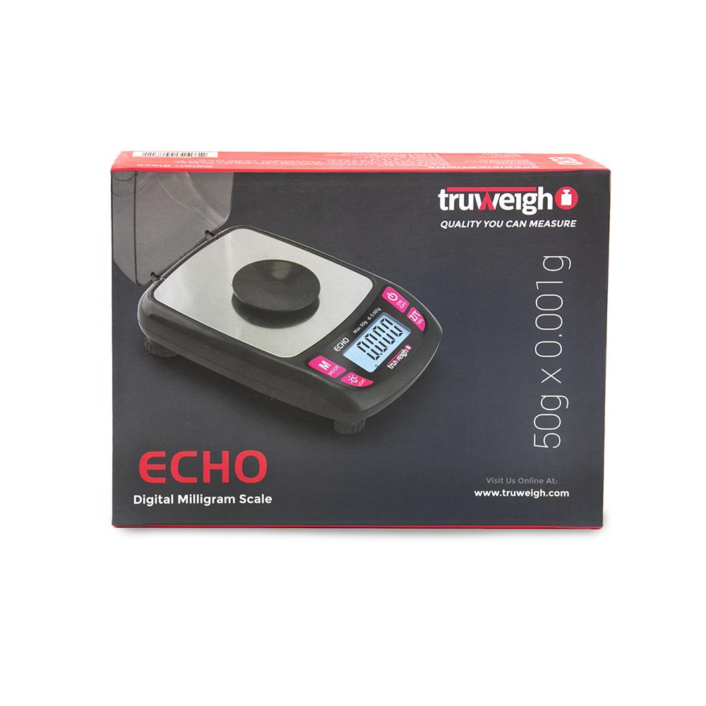 Truweigh Echo Digital Milligram Mini Scale - 50g x 0.001g Precision