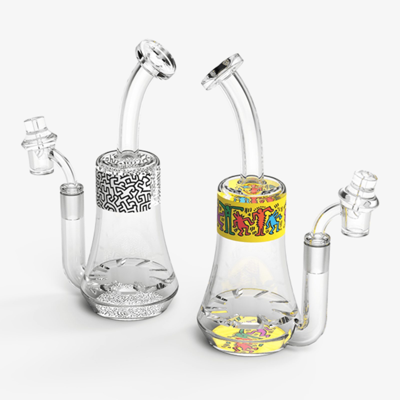 K. Haring Glass Designer Dab Rig Image K. Haring Brand Showcase