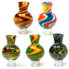 Turbo Bubble Reversal Groovy Spinner Cap + 2 Pearls - Afm Glass