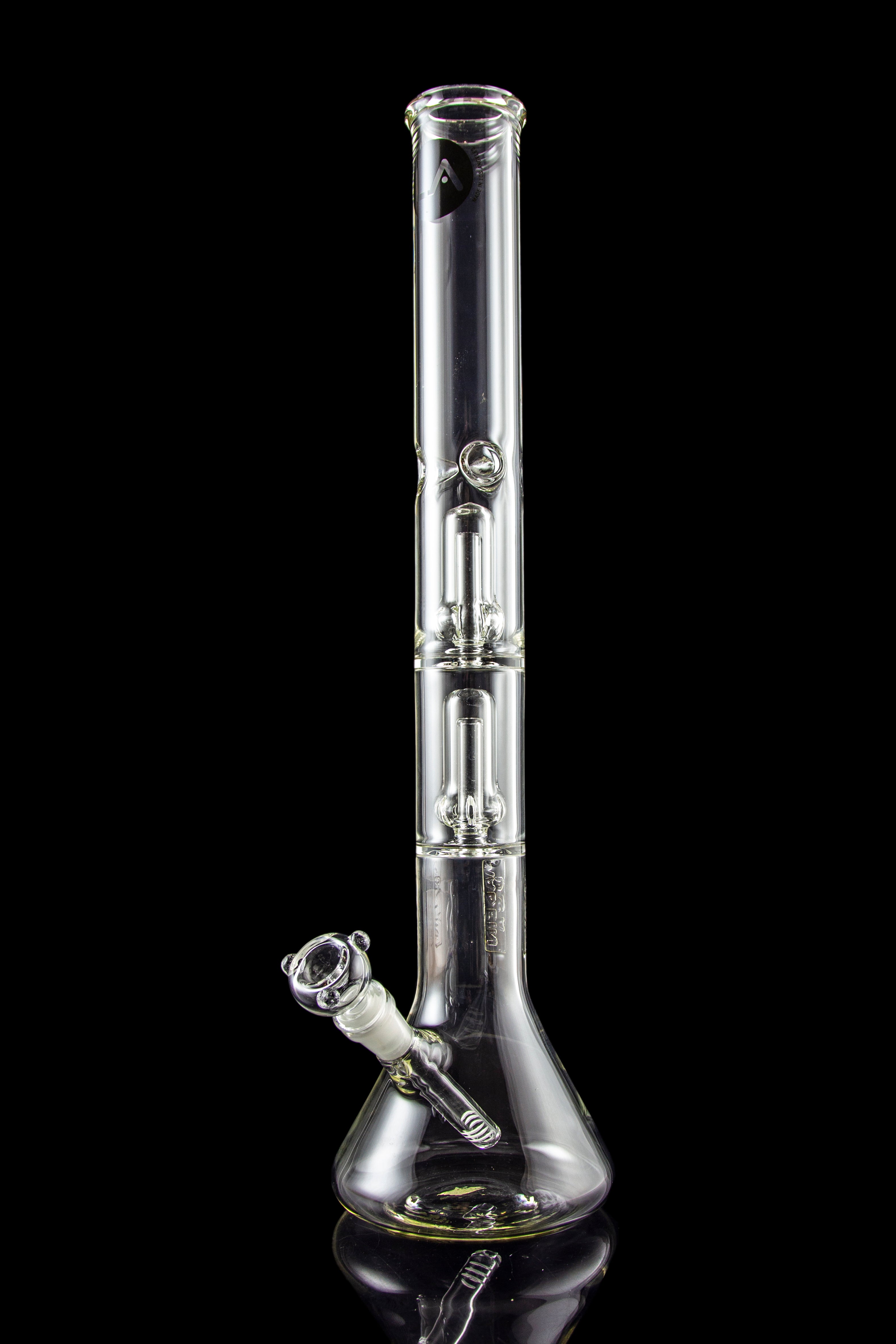 La Pipes 5Mm Thick Beaker Water Pipe With Showerhead Perc