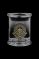 420 Science Geometric Pattern Glass Jar