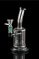 The  Gridded Dabber  Simple & Thick Dab Rig with Gridded Perc and Quartz Banger