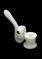 Toilet Bowl Glass Hand Pipe