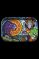 Pulsar Psychedelic Jungle Metal Rolling Tray