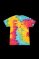 Multi Rainbow Short Sleeve Tie-Dye T-Shirt