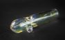 Chameleon Glass Ash Catcher Steamroller Hand Pipe – Fumed
