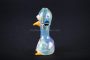 Chameleon Glass Chicky Bird Sculpted Hand Pipe – Fumed